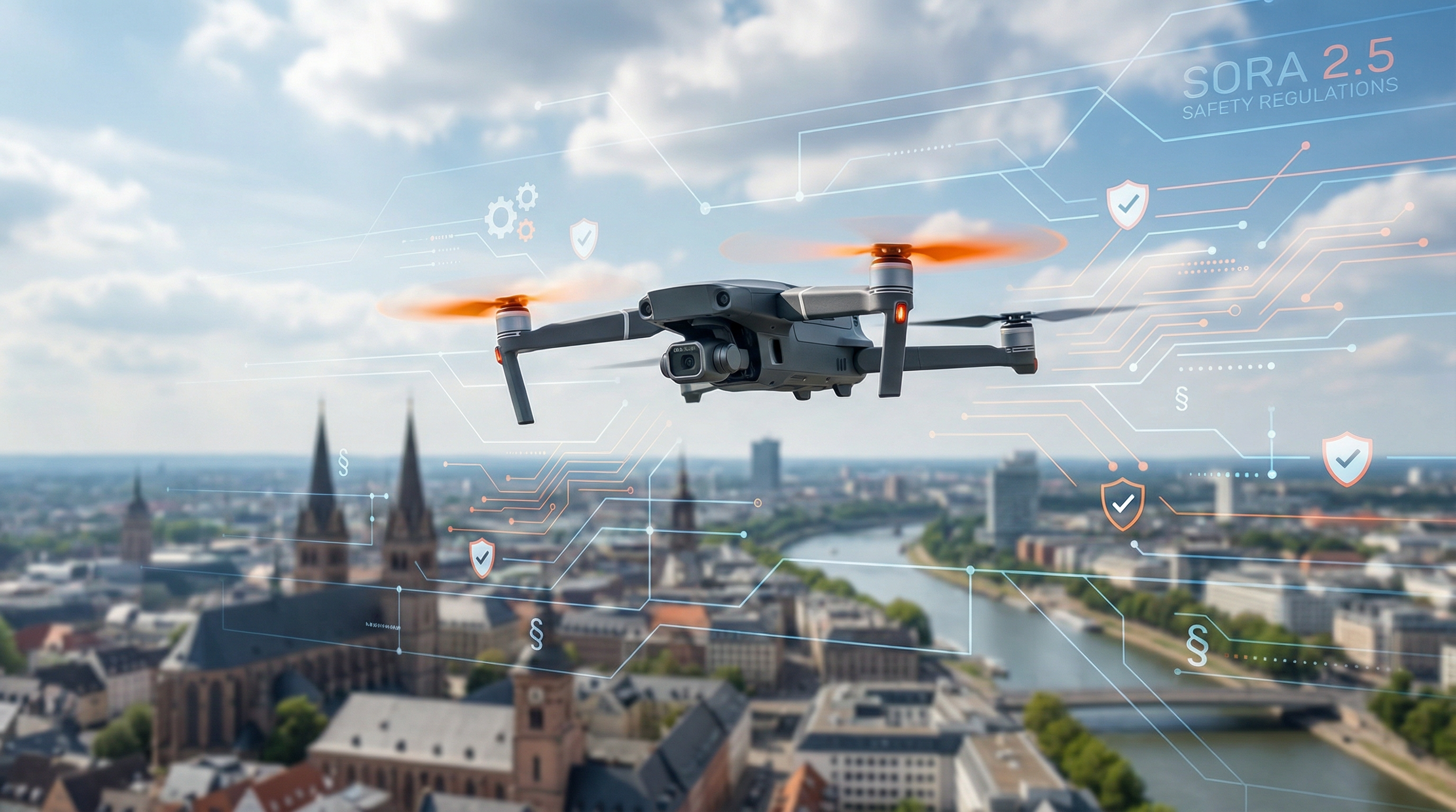 SORA 2.5: Sicherheitskonzept und Betriebsgenehmigung für professionelle Drohnenoperationen